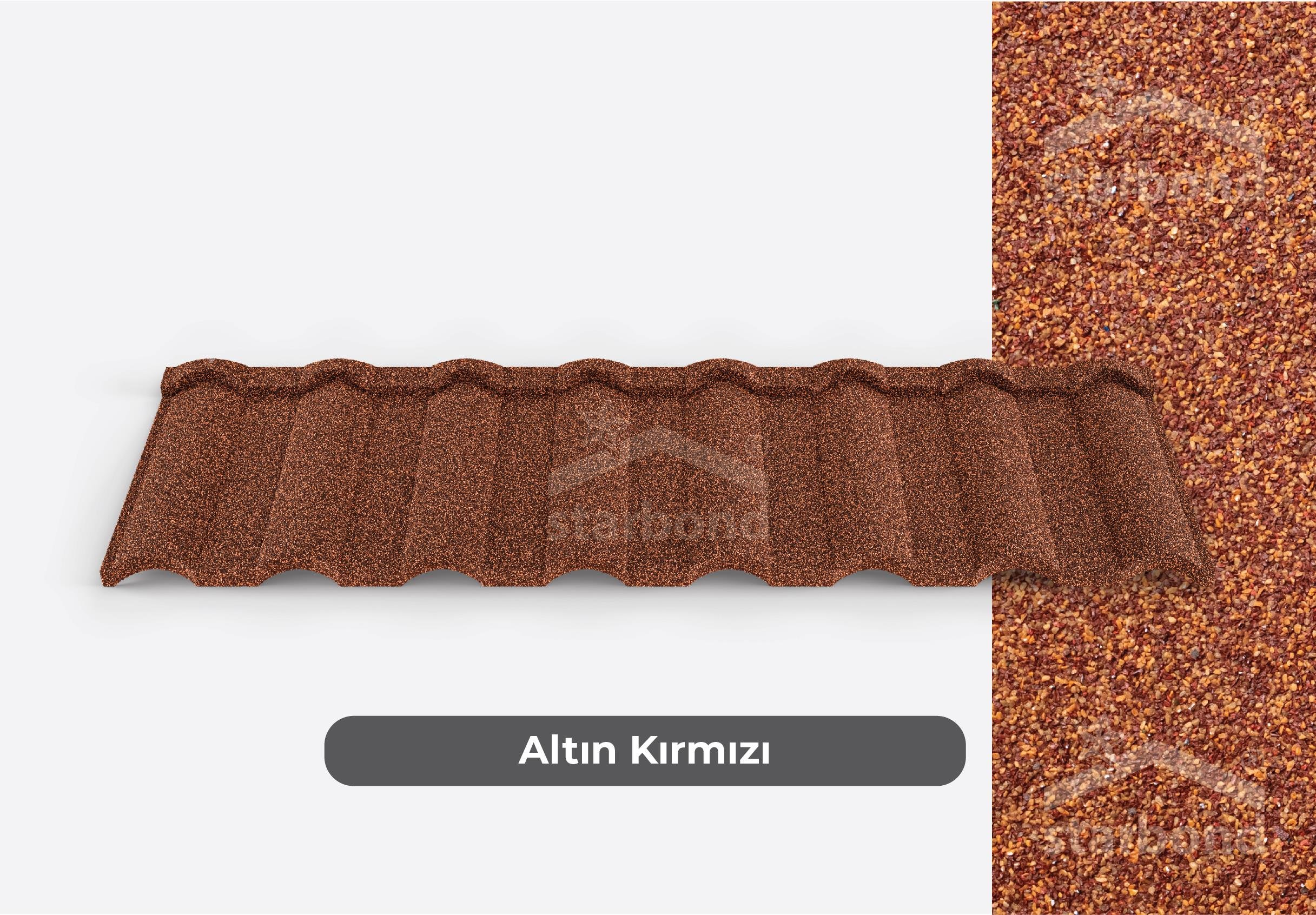 [Alaturka] Metal Kiremit Altın Kırmızı StarBond Metal