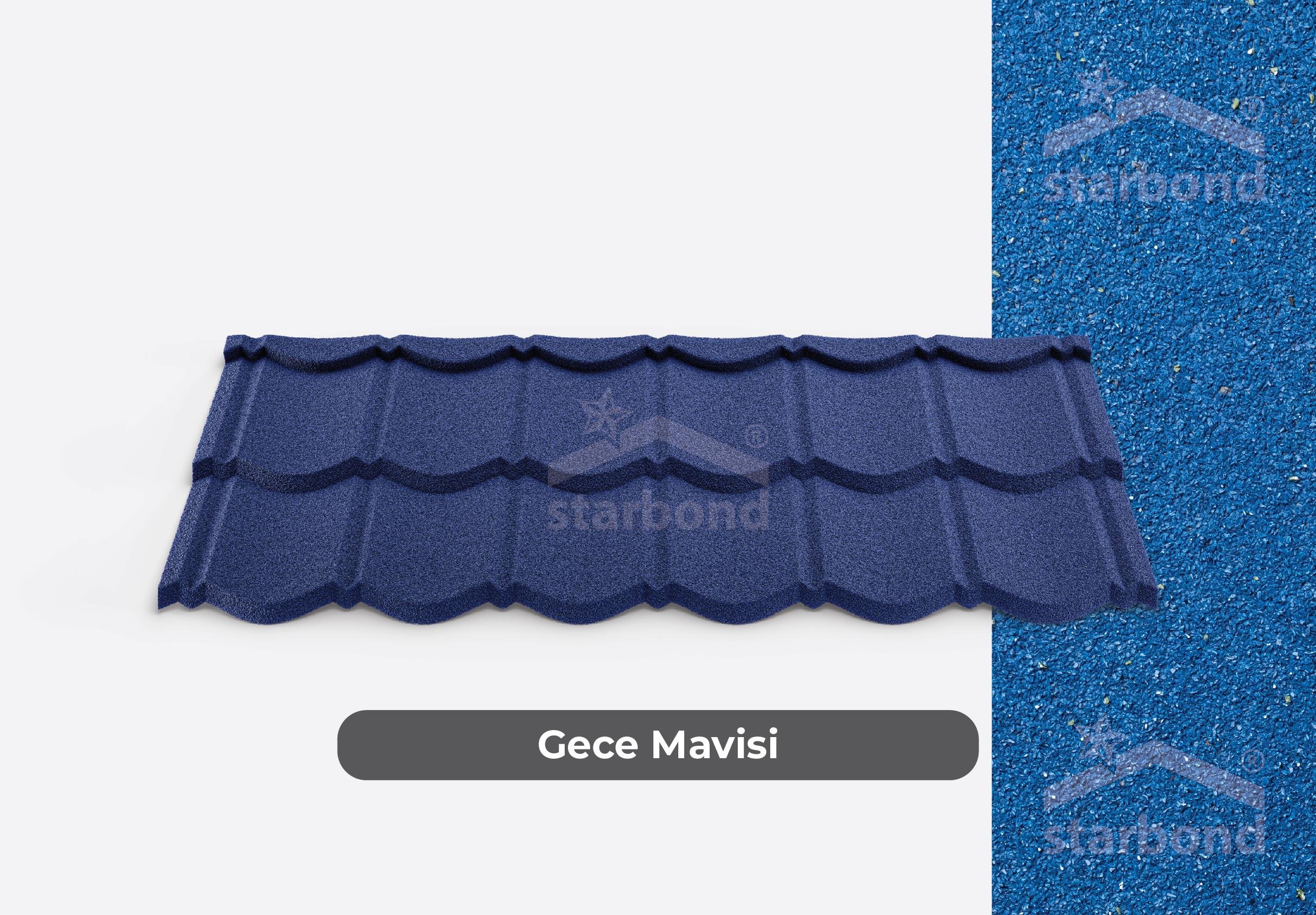 [Aquapan] Metal Kiremit Gece Mavisi StarBond Metal