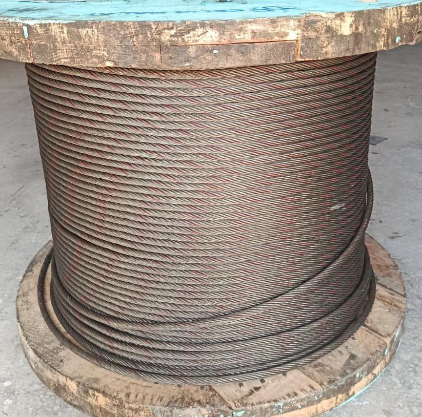 8*19 S 10mm Çelik Özlü İzmit Kırmızı Damar Asansör Halatı GÜVEN ÇELİK Marka