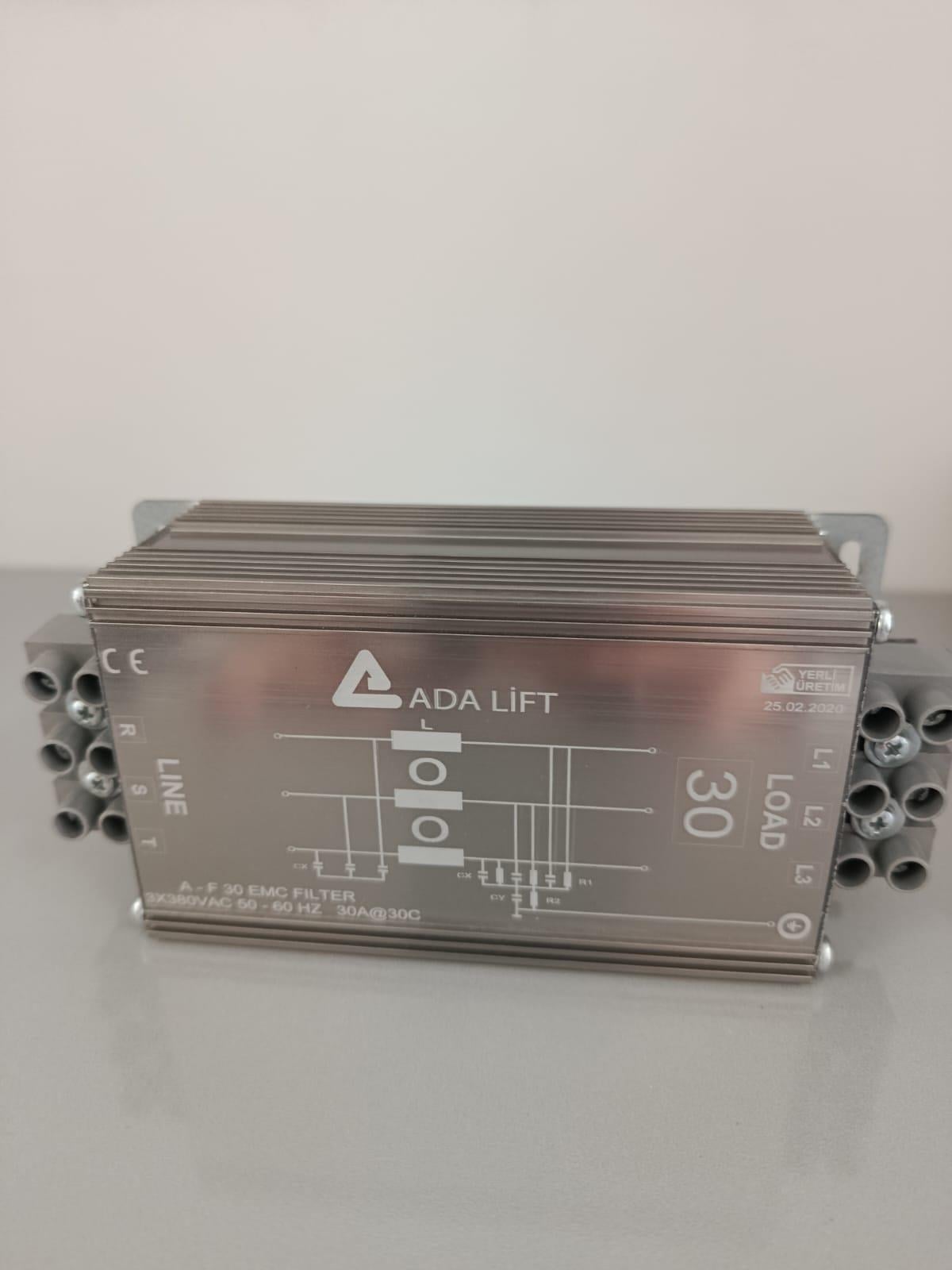 A-F 30 EMC 3 Faz Asansör Filtresi ADALİFT Marka