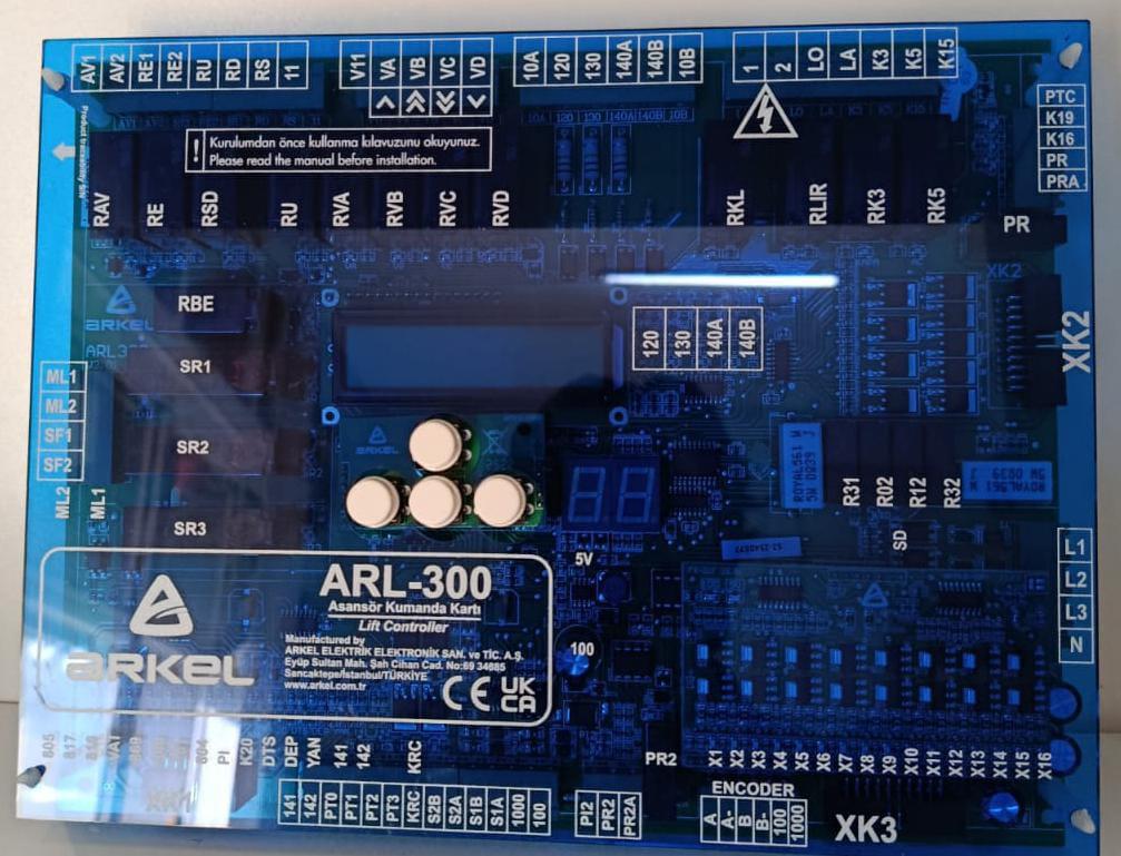 ARKEL ARL 300 EN 81-1 /2+A3 Uyumlu Asansör Kumanda Kartı