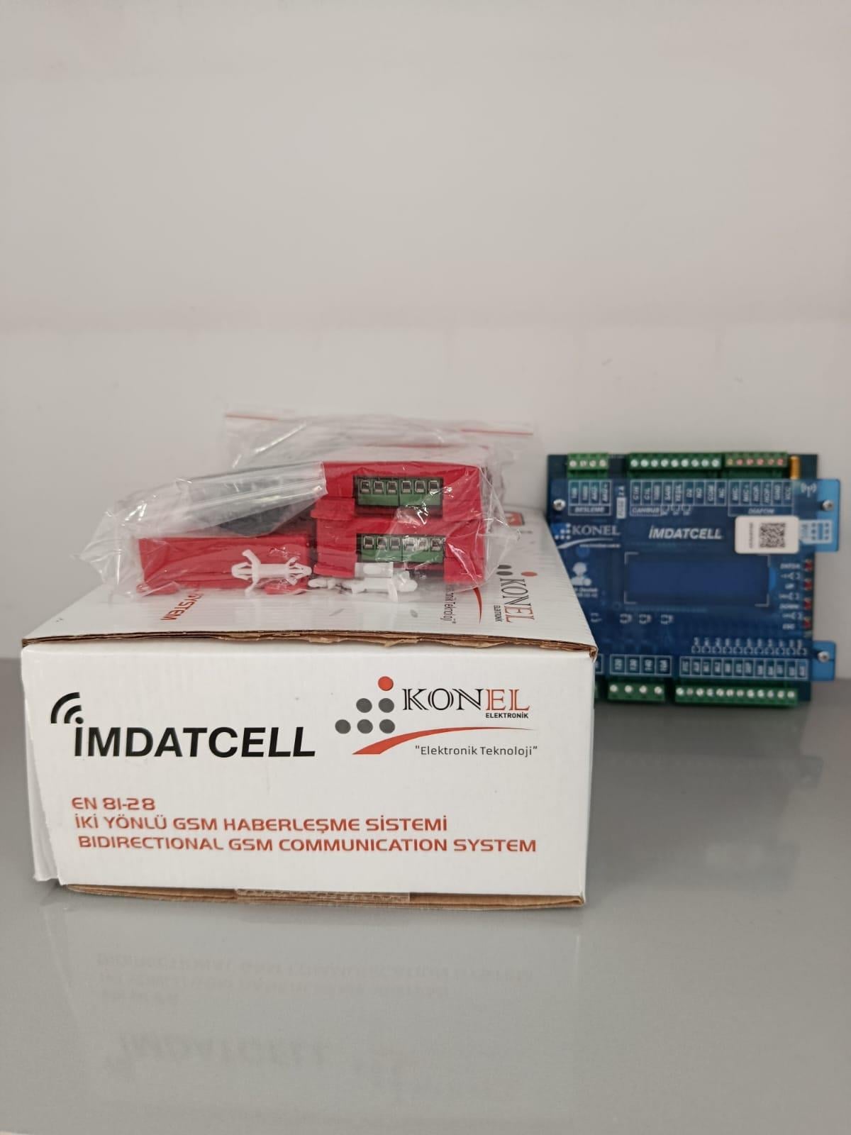 EN 81-28 İki Yönlü GSM Haberleşme Sistemi (İmdatcell) KONEL Marka