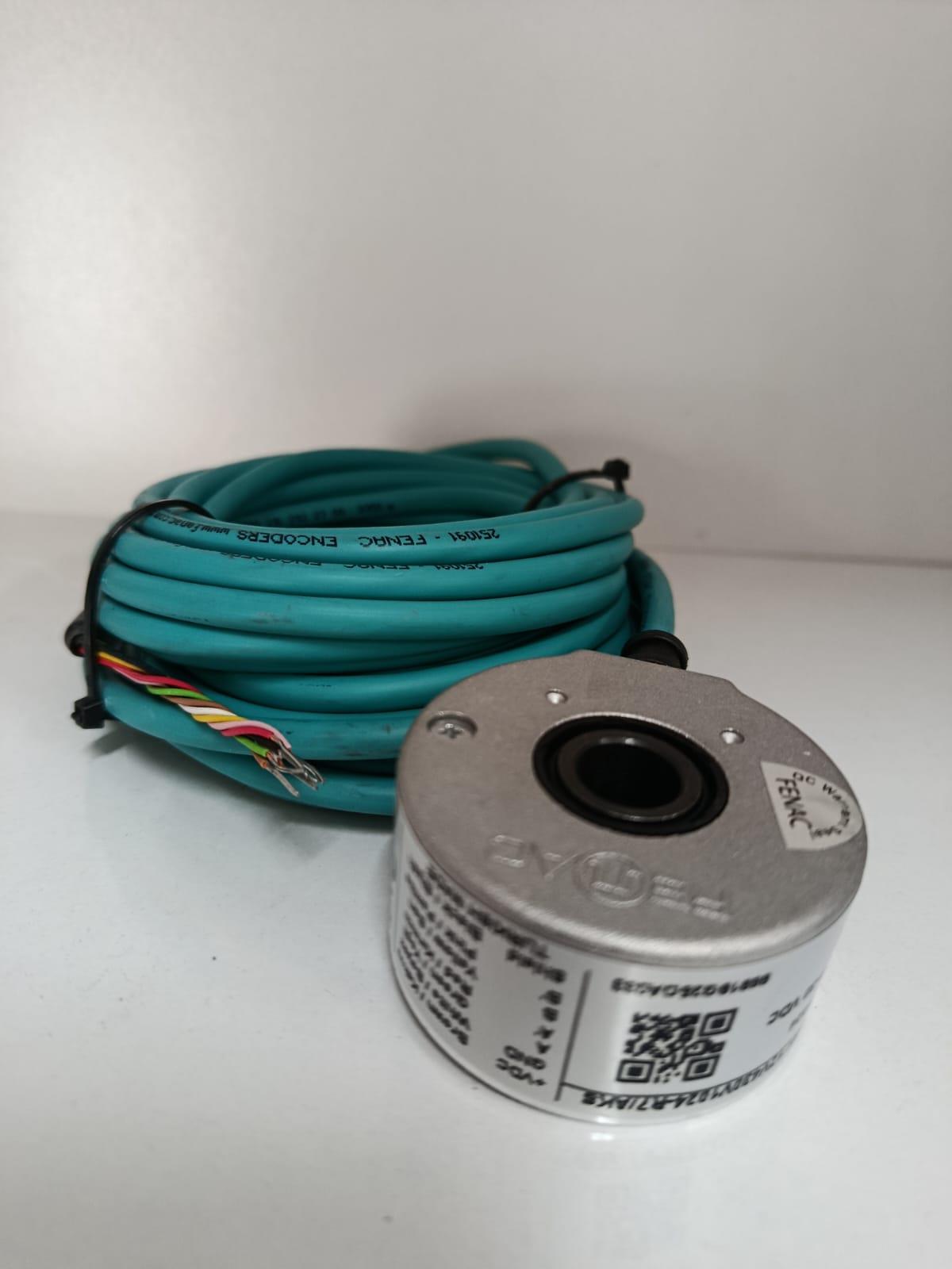 Fnc 50H12V 430V 1024-R7/AK5 FENAC Marka Delikli ve Kablolu Encoder