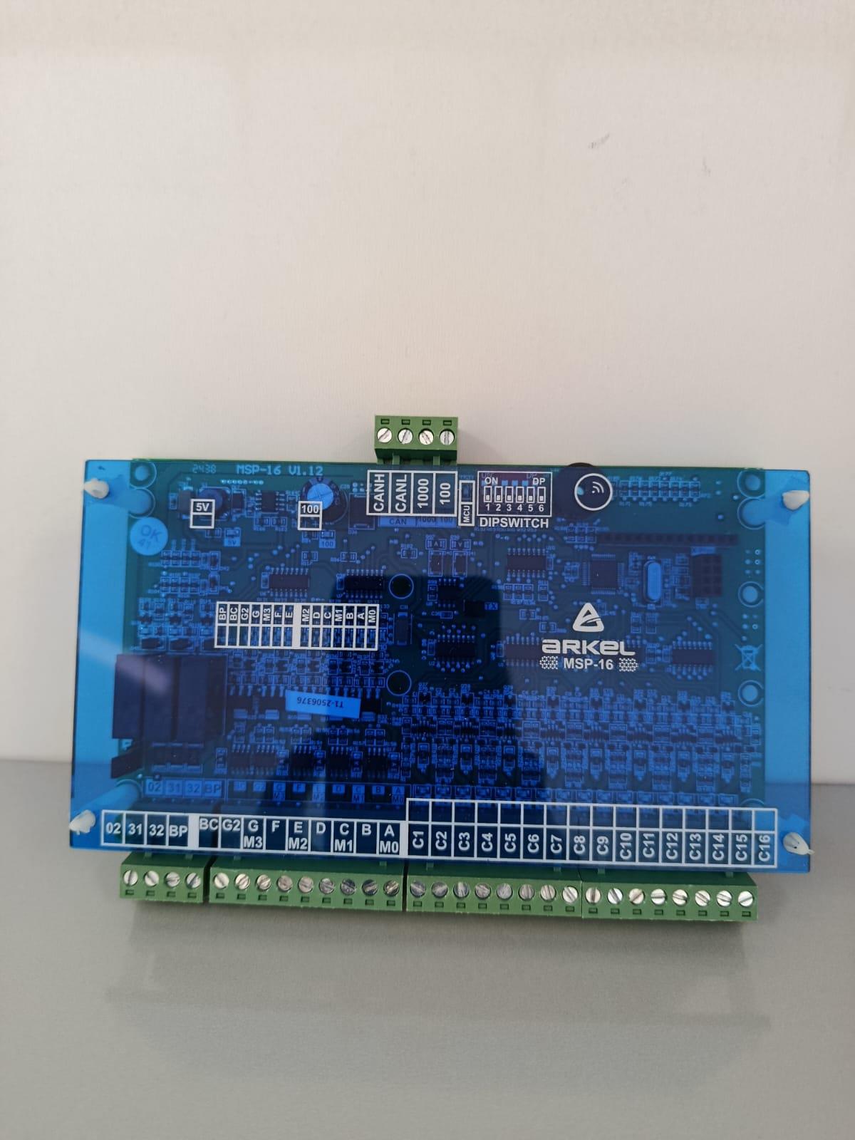 MSP-16 ARCODE Asansör Kumanda Kartı  ARKEL Marka