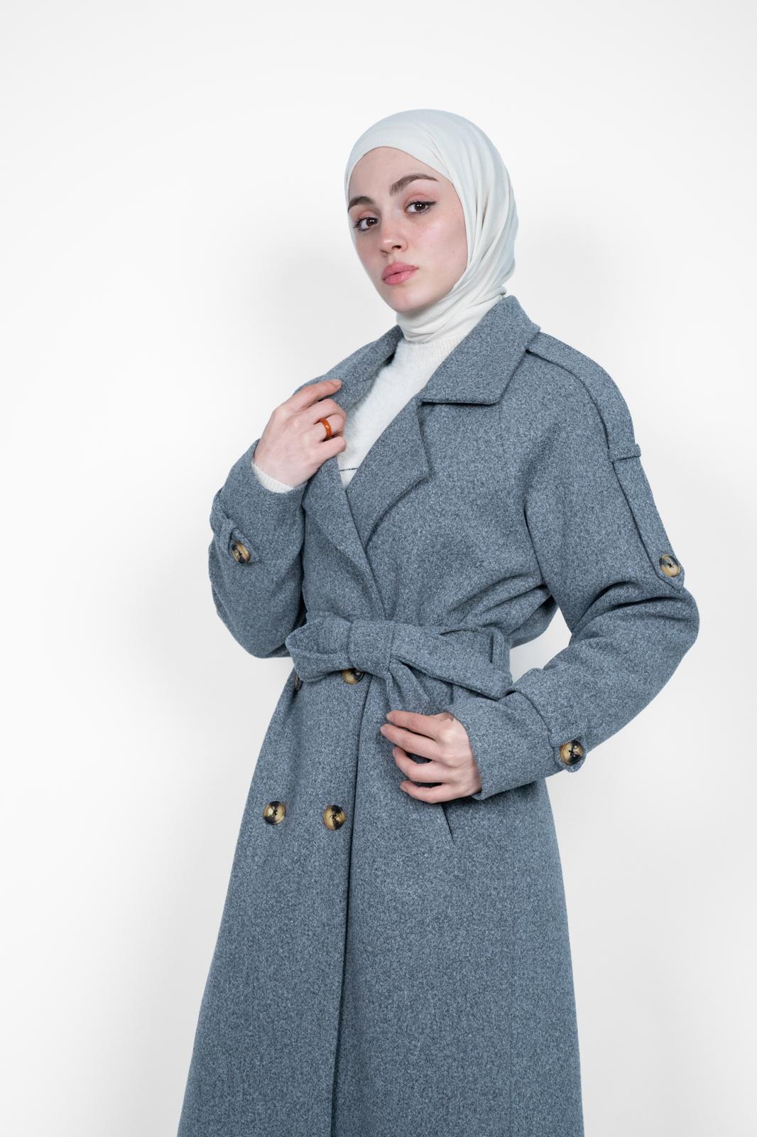 PREMİUM KAŞE KABAN GRİ
