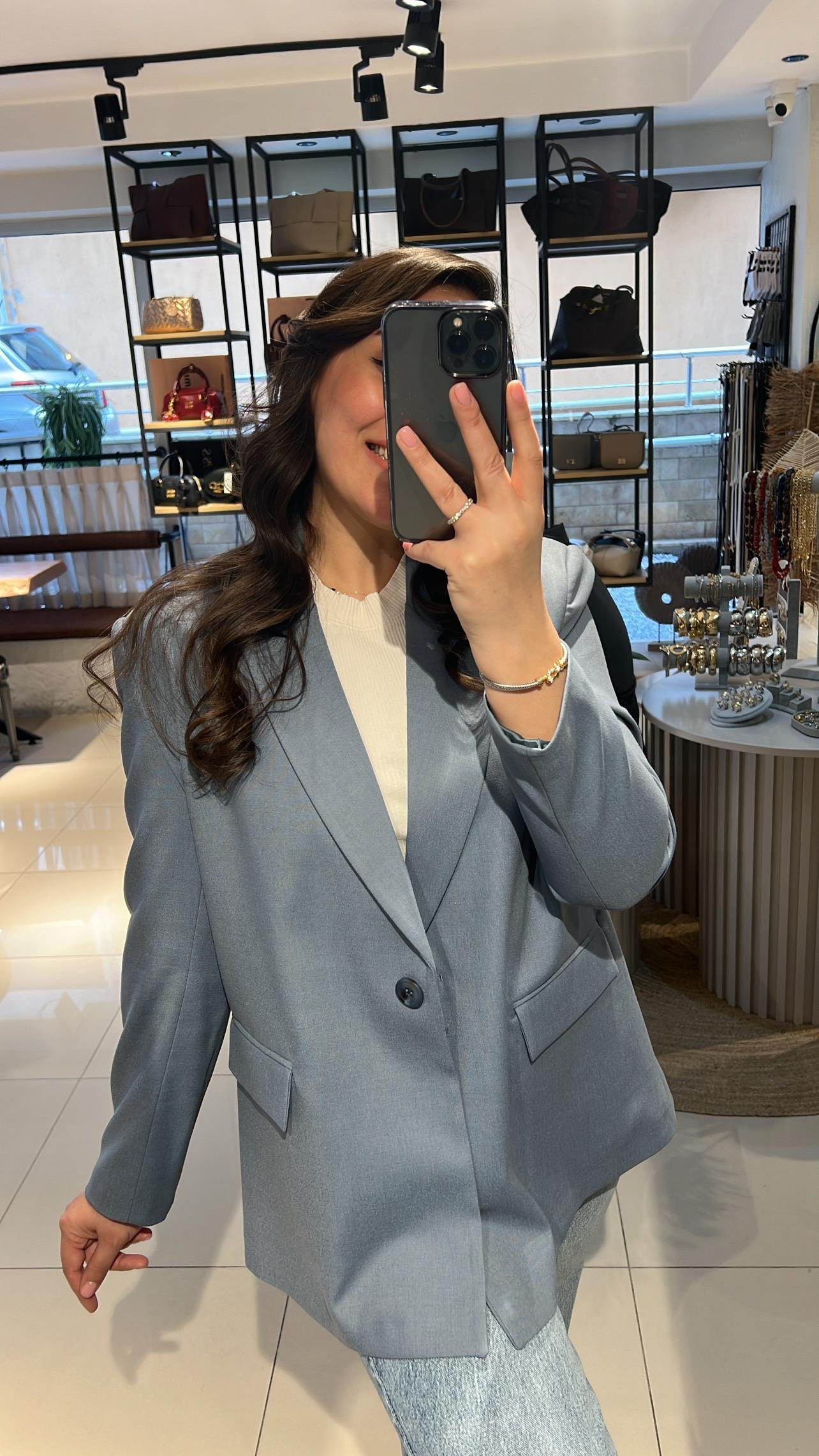 BEBE MAVİ BLAZER