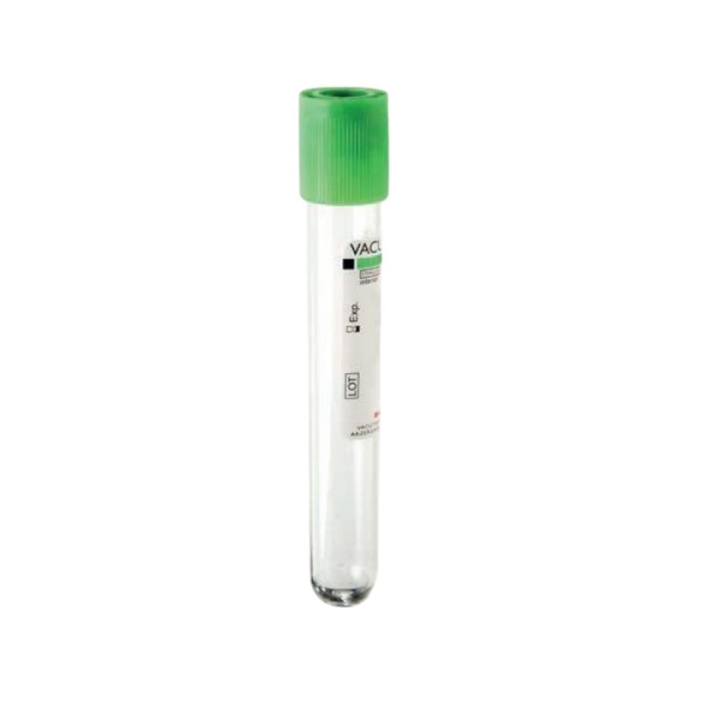 2 ML K2 Lityum Heparinli Tüp (Yeşil Kapak)