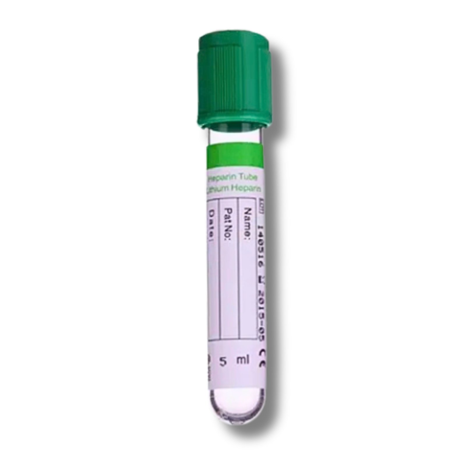 4 ML  Lityum Heparinli Tüp (Yeşil Kapak)