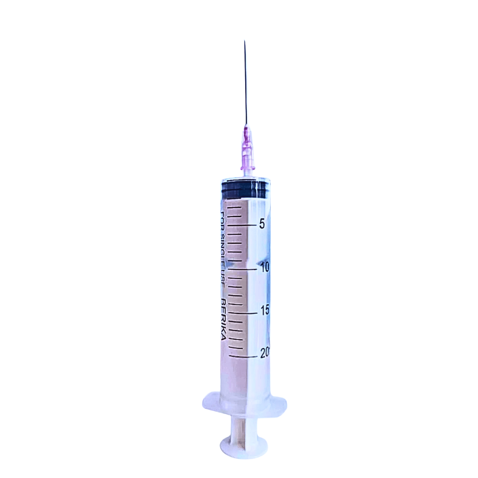 Berika 20 ML Pembe Uzun Enjektör