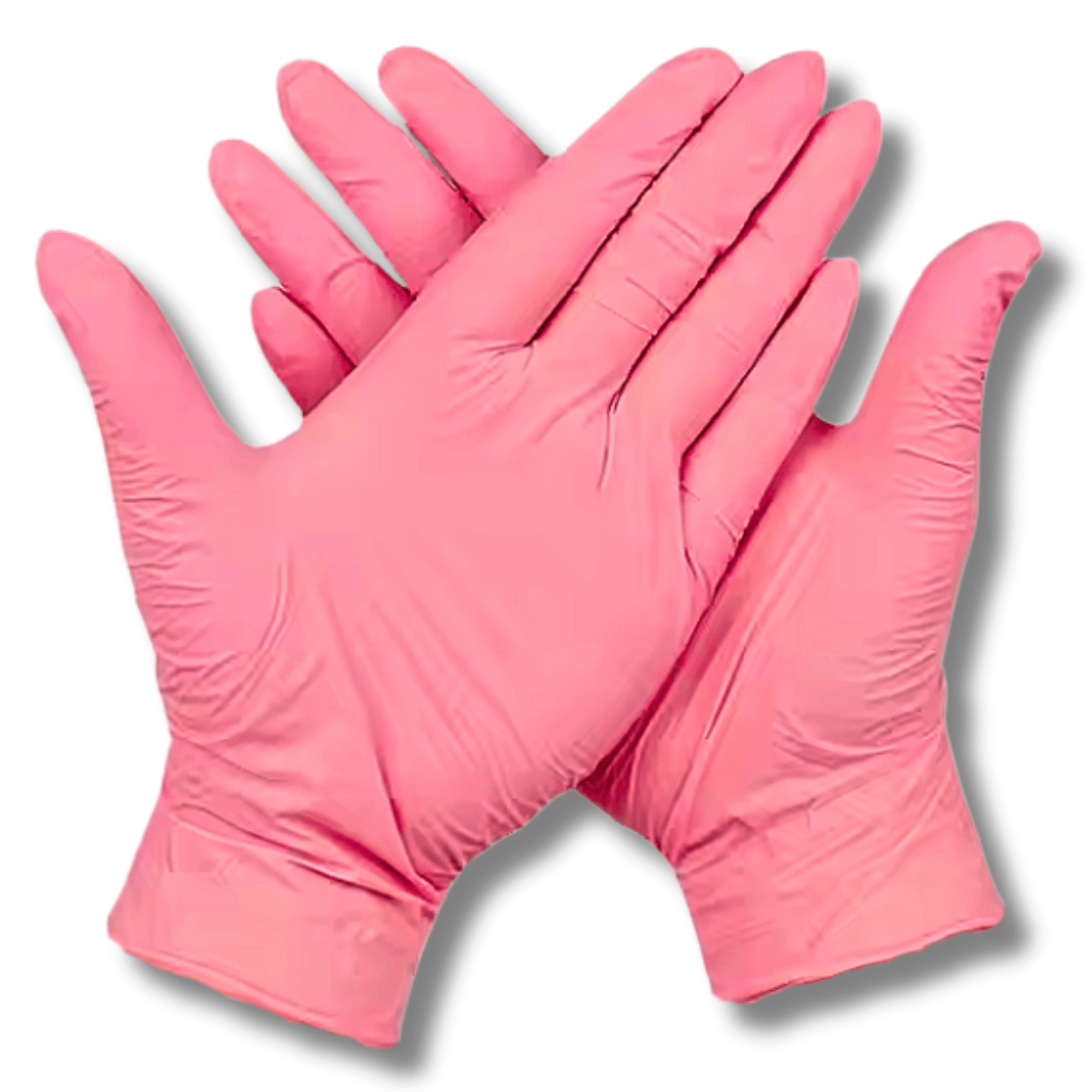 Pembe Nitril Eldive Large