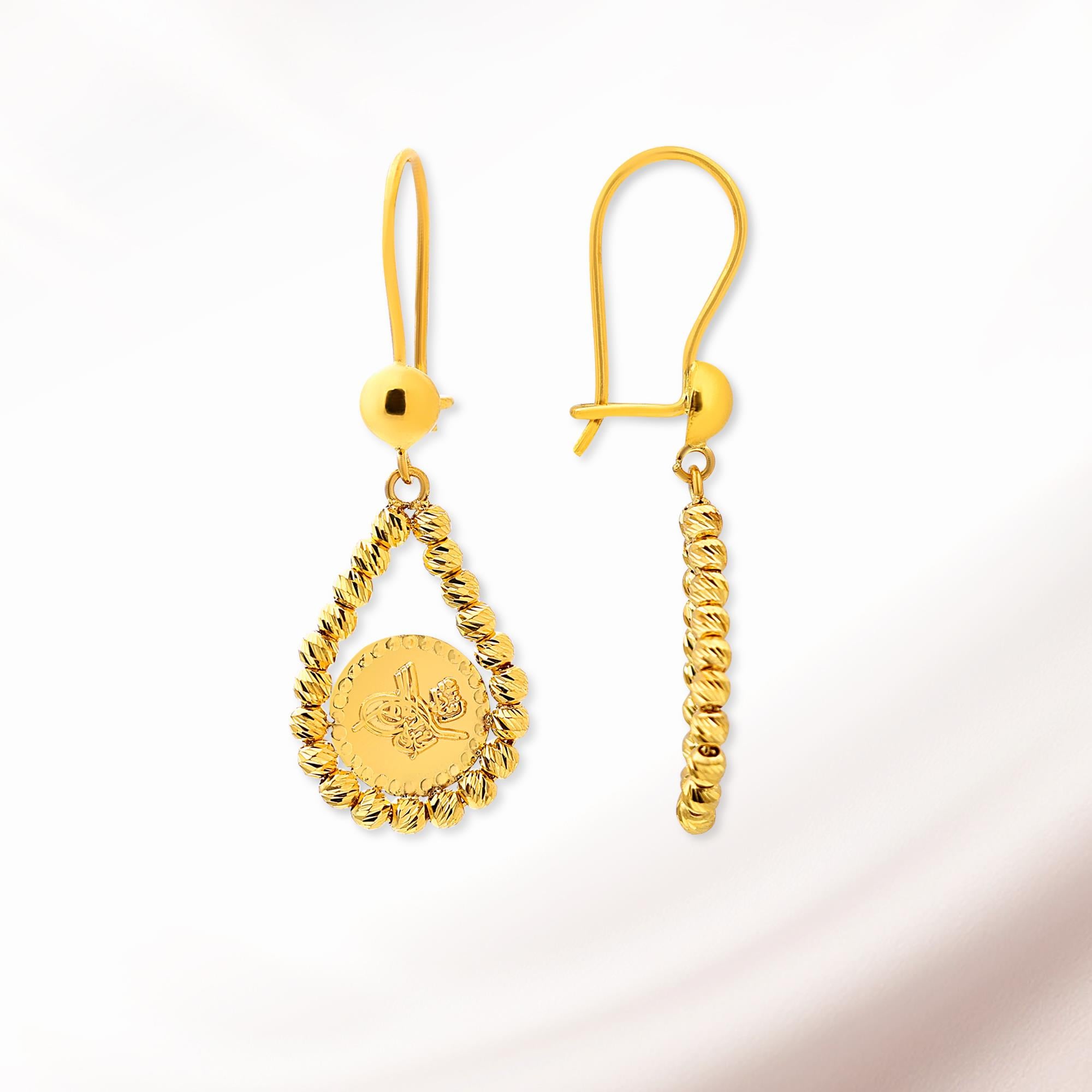 Küpe 22K - KP034