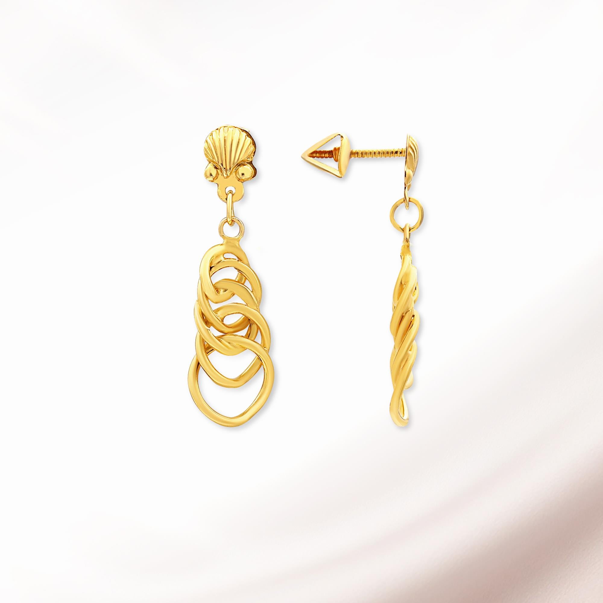  Küpe 22K - KP048