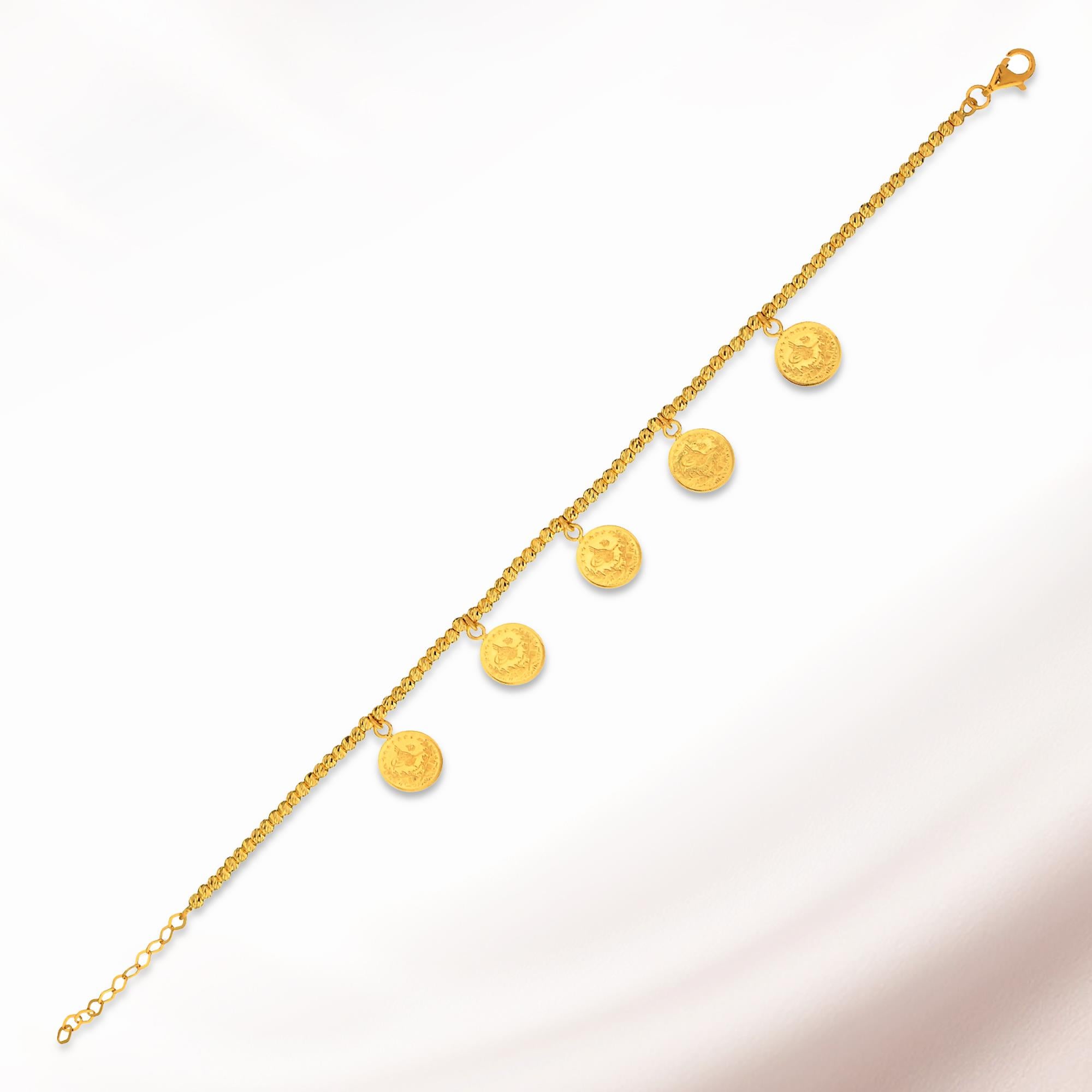 Baskı Reşat Paralı Set Tam Tur Dorika Zincir 22K - ST015