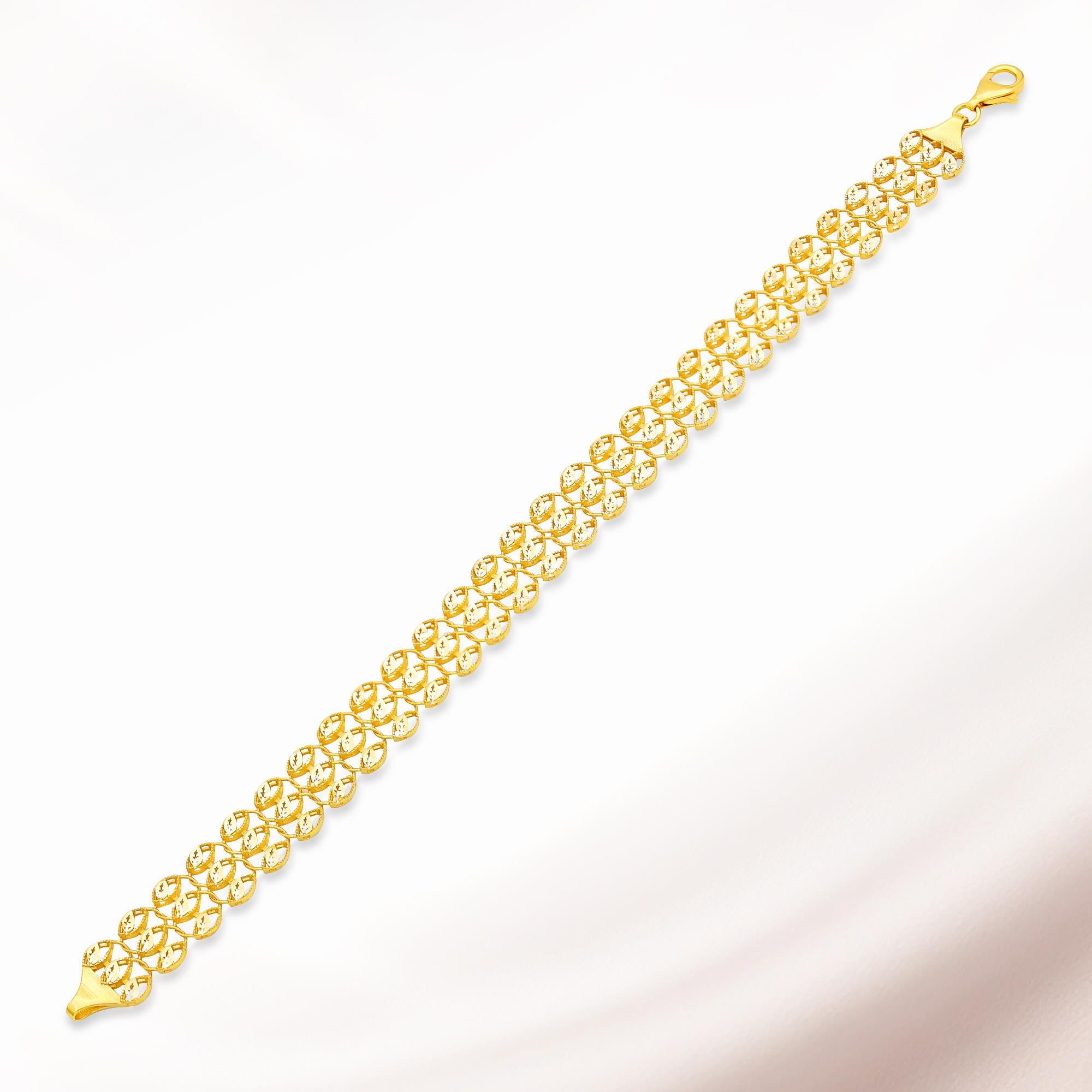 Döküm Bileklik 22K - BL049
