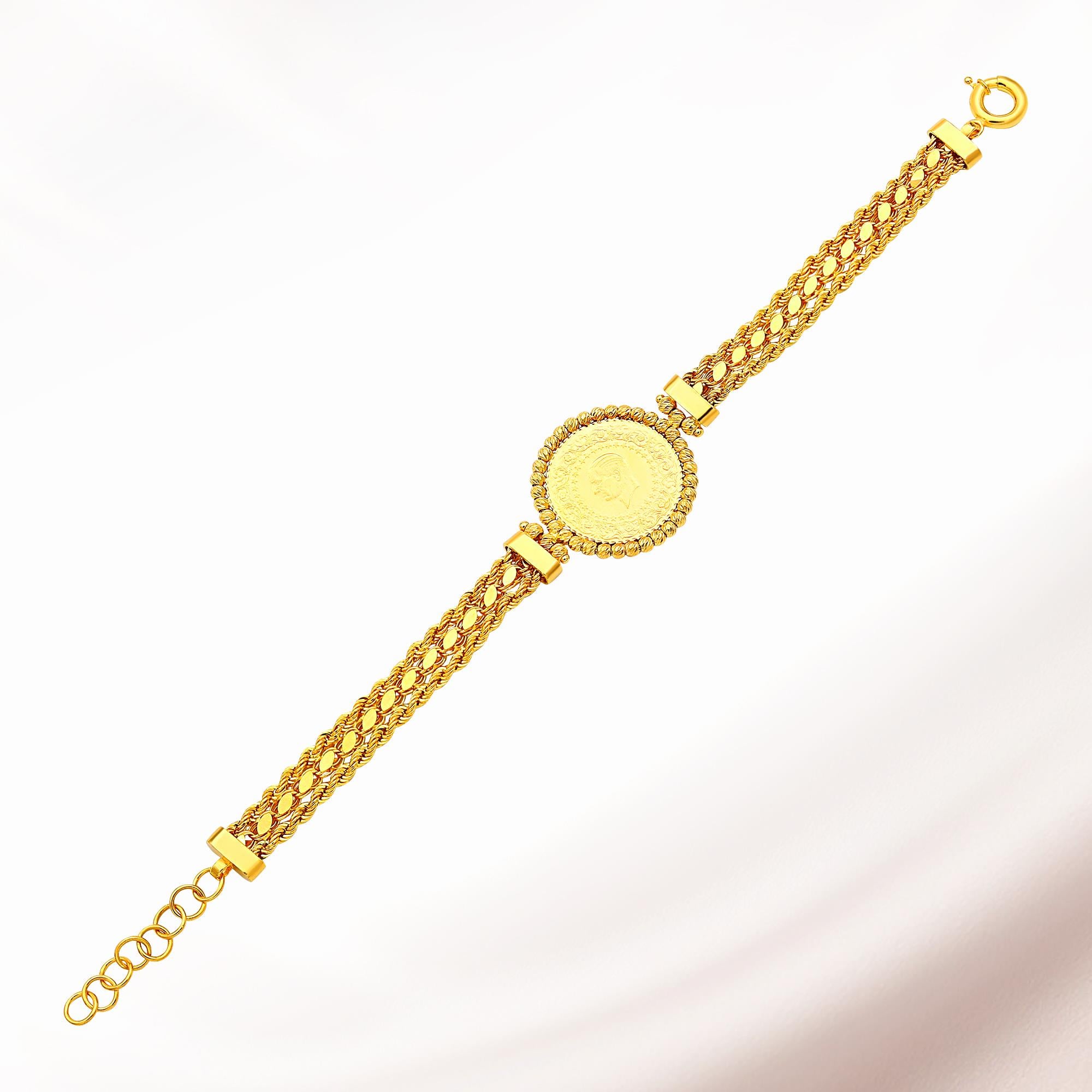 Pullu Halat Set Ziynetli 22K - ST025