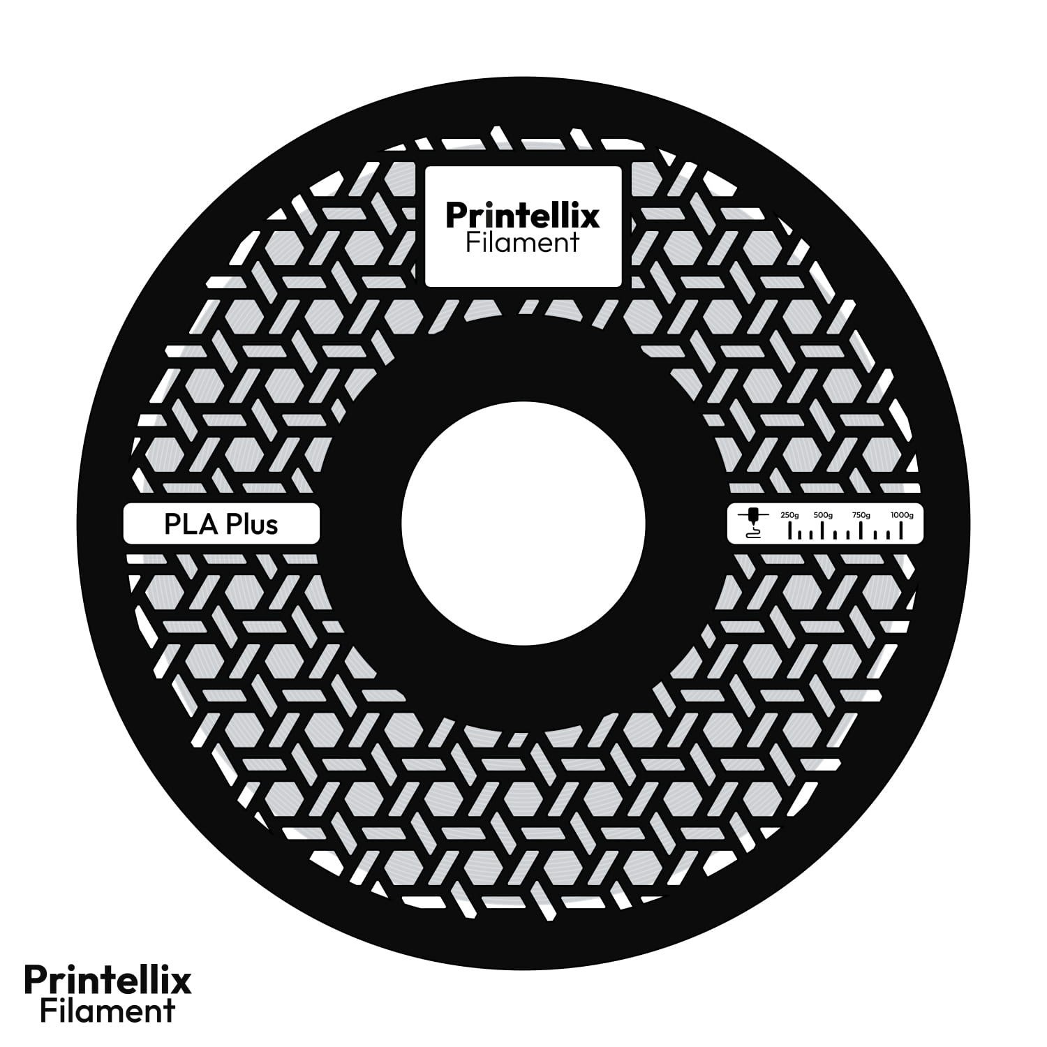 Printellix PLA+ Gümüş Filament 1.75mm 1kg