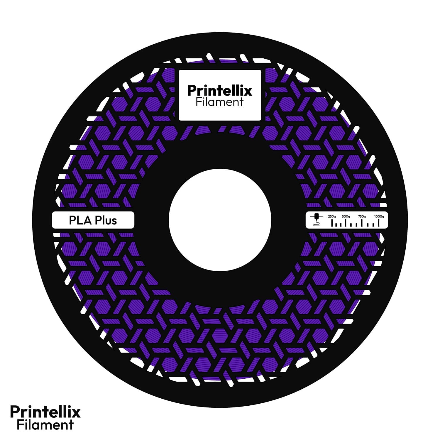 Printellix PLA+ Mor Filament 1.75mm 1kg
