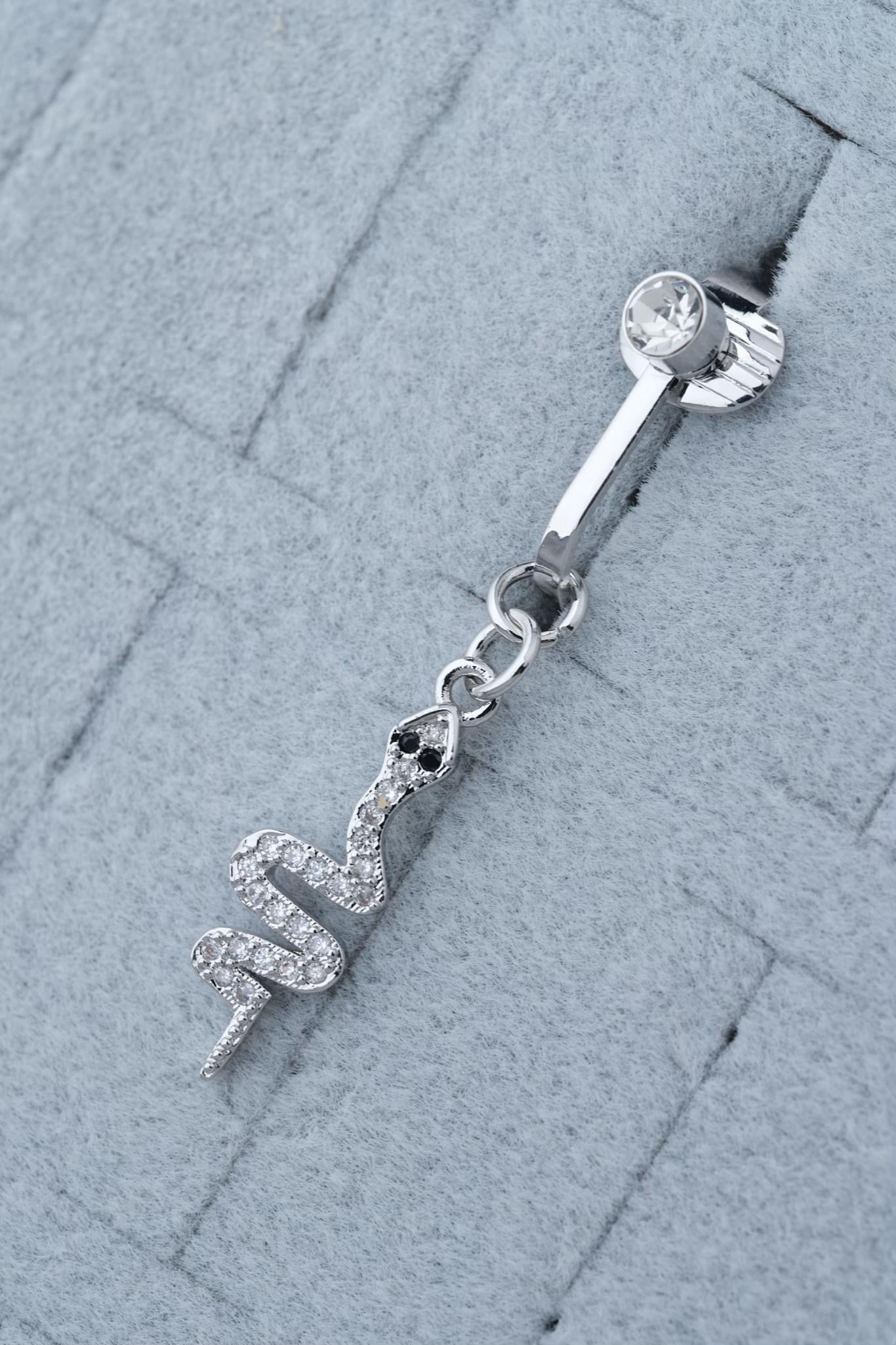 Kıstırmalı Göbek Piercing / Model 103