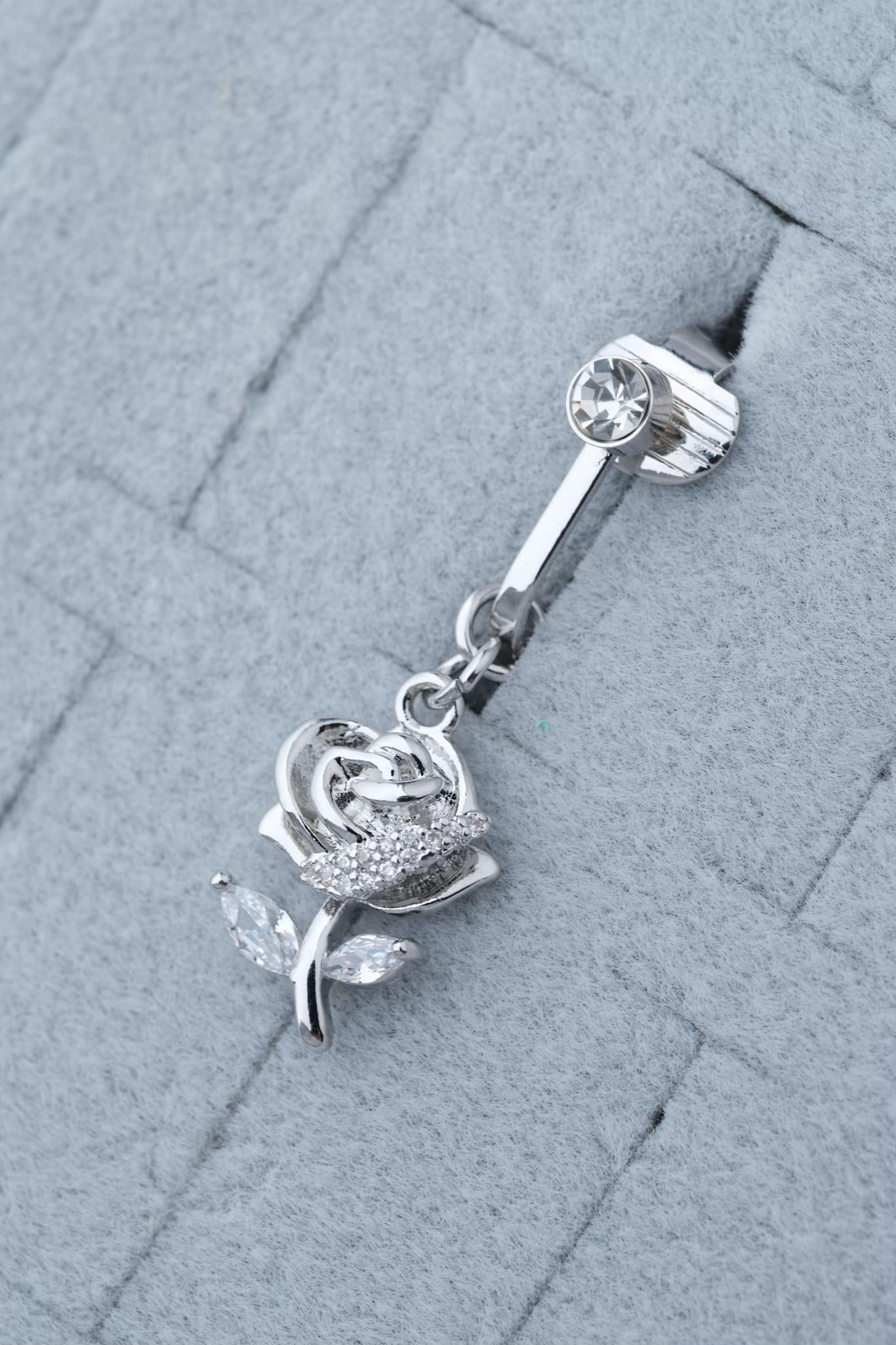 Kıstırmalı Göbek Piercing / Model 106