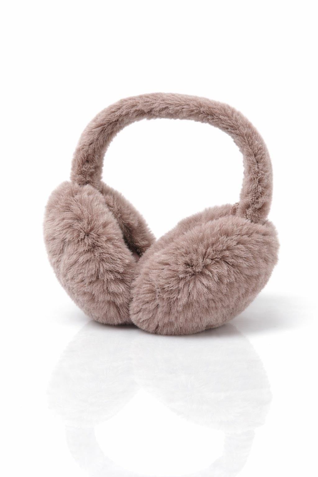 Pembe Renk Peluş Kulaklık