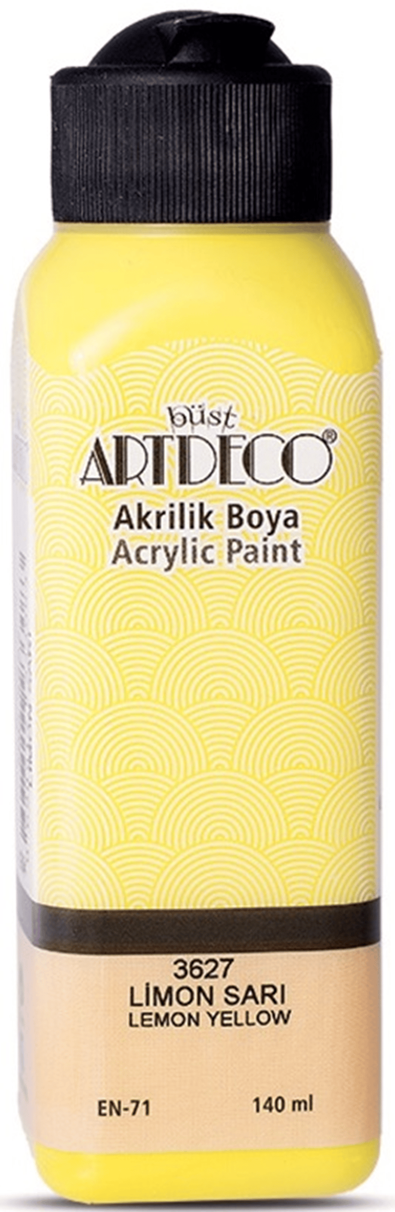 ARTDECO AKRİLİK BOYA 140ML LİMON SARI 3627