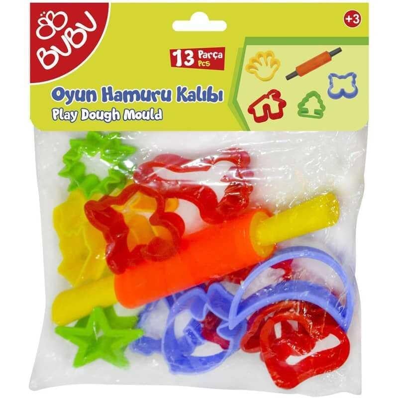 BU-BU MERDANELİ OYUN HAMURU KALIBI 13 PARÇA