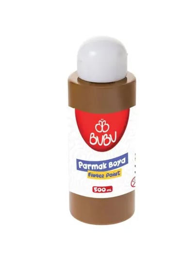 BU-BU PARMAK BOYA 500 GR. KAHVERENGİ