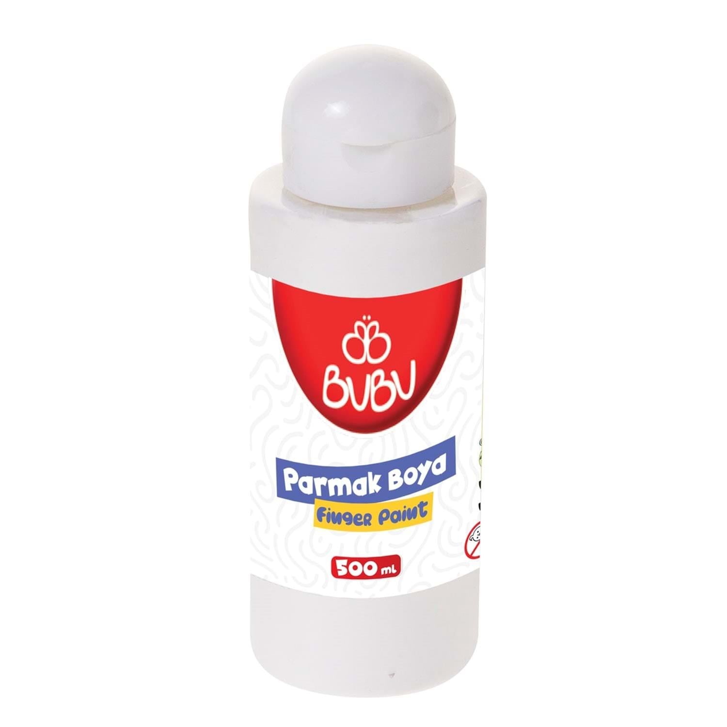 BU-BU PARMAK BOYA 500 GR. BEYAZ