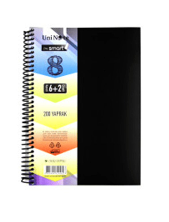 ÇINAR SMART A4 AYRAÇLI DEFTER 200 YP 6+2