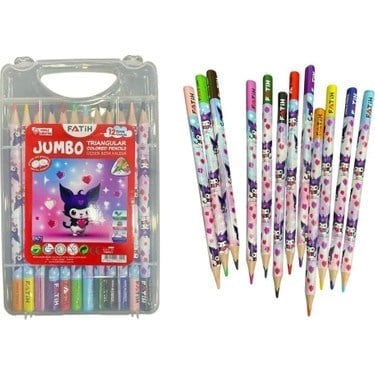 FATİH H.KİDS ÜÇGEN JUMBO BAŞLANGIÇ KALEMİ 48 Lİ