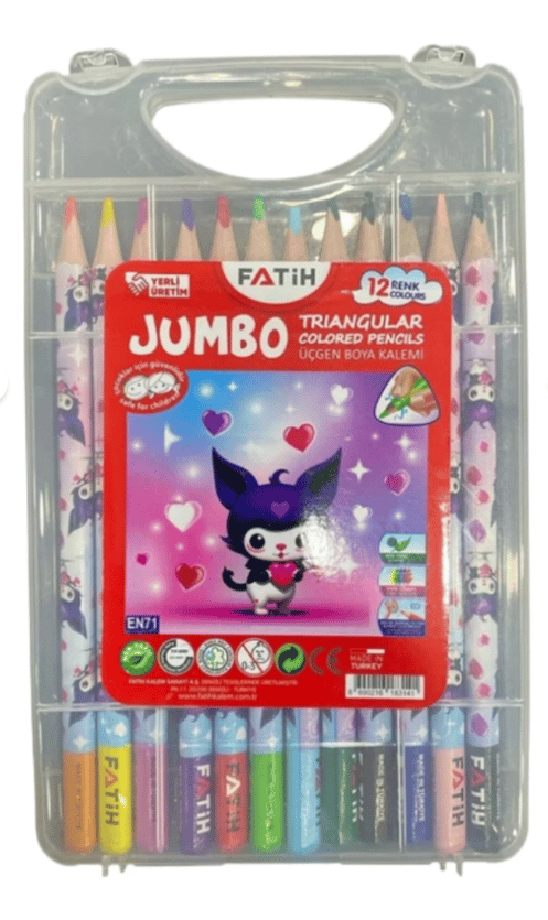 FATİH KURU BOYA HELLO KİDS 12 ÇANTALI