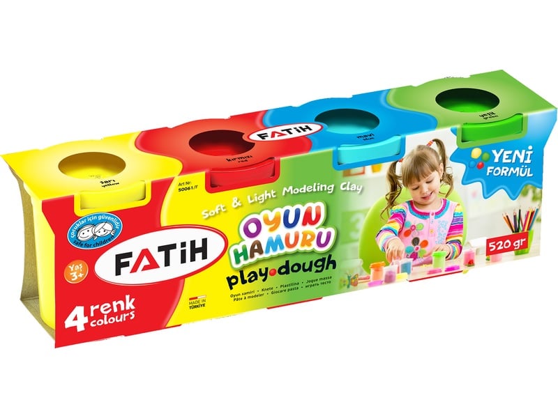 FATİH OYUN HAMURU 4 RENK