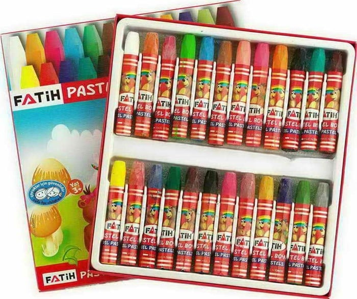 FATİH PASTEL BOYA 24 RENK