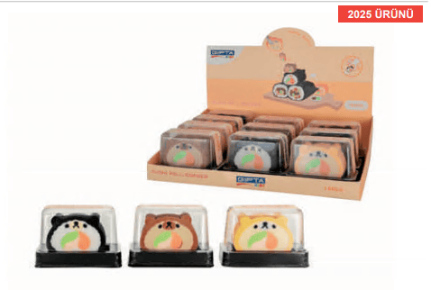 GIPTA SİLGİ - SUSHI ROLL PET BOX 20 Lİ PAKET