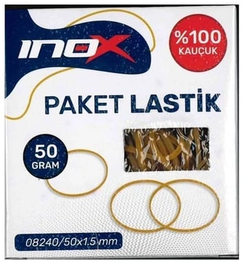 INOX AMBALAJ LASTİĞİ 50 GRAM