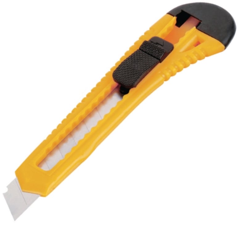 KRAF MAKET BIÇAĞI GENİŞ PLASTİK 36 lı