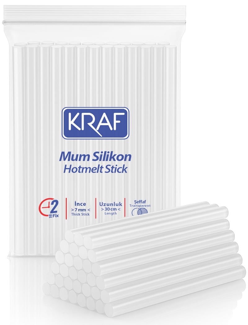 KRAF MUM SİLİKON İNCE 1 KG