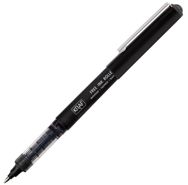 KRAF ROLLER KALEM 0.7mm SİYAH 12 li
