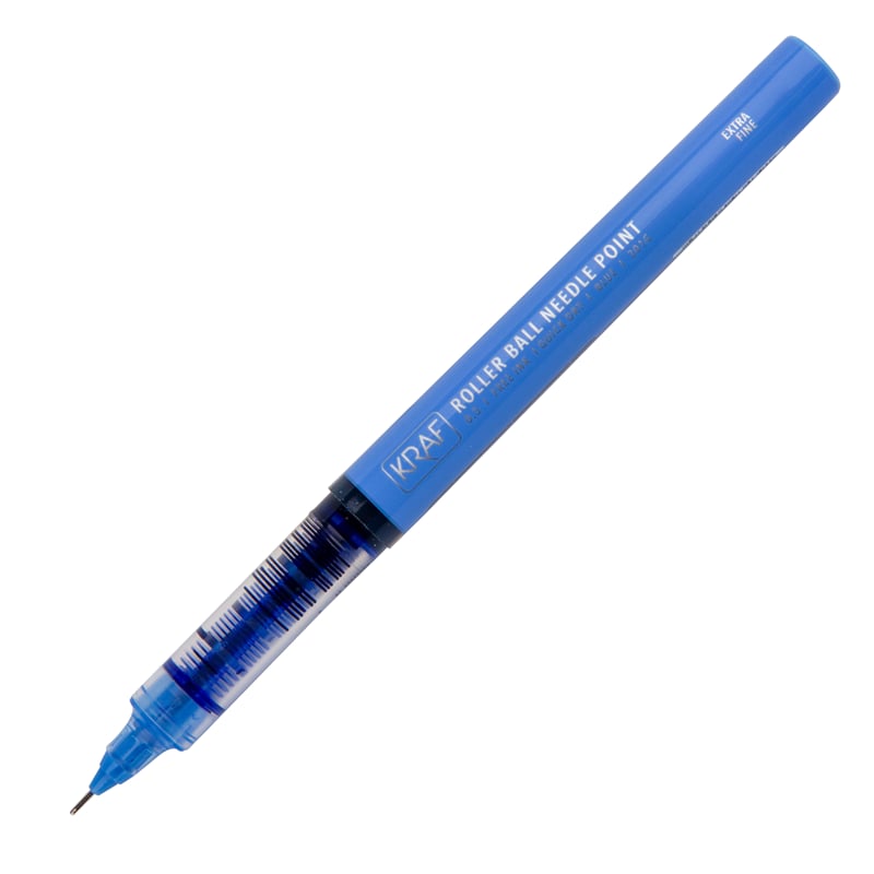 KRAF ROLLER KALEM İĞNE UÇ 0.5mm MAVİ