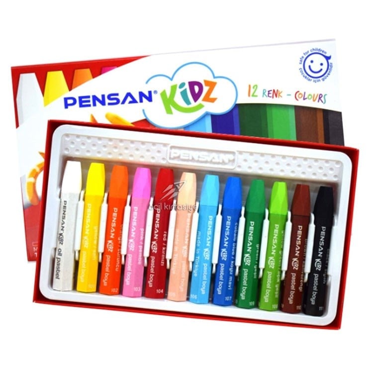 PENSAN PASTEL BOYA 12 RENK
