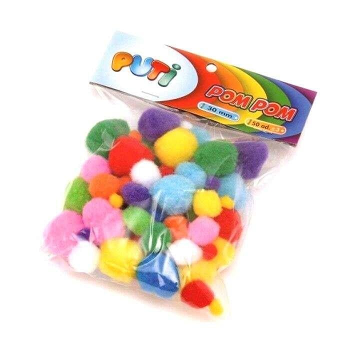 PUTİ POM POM KARIŞIK 24 lü
