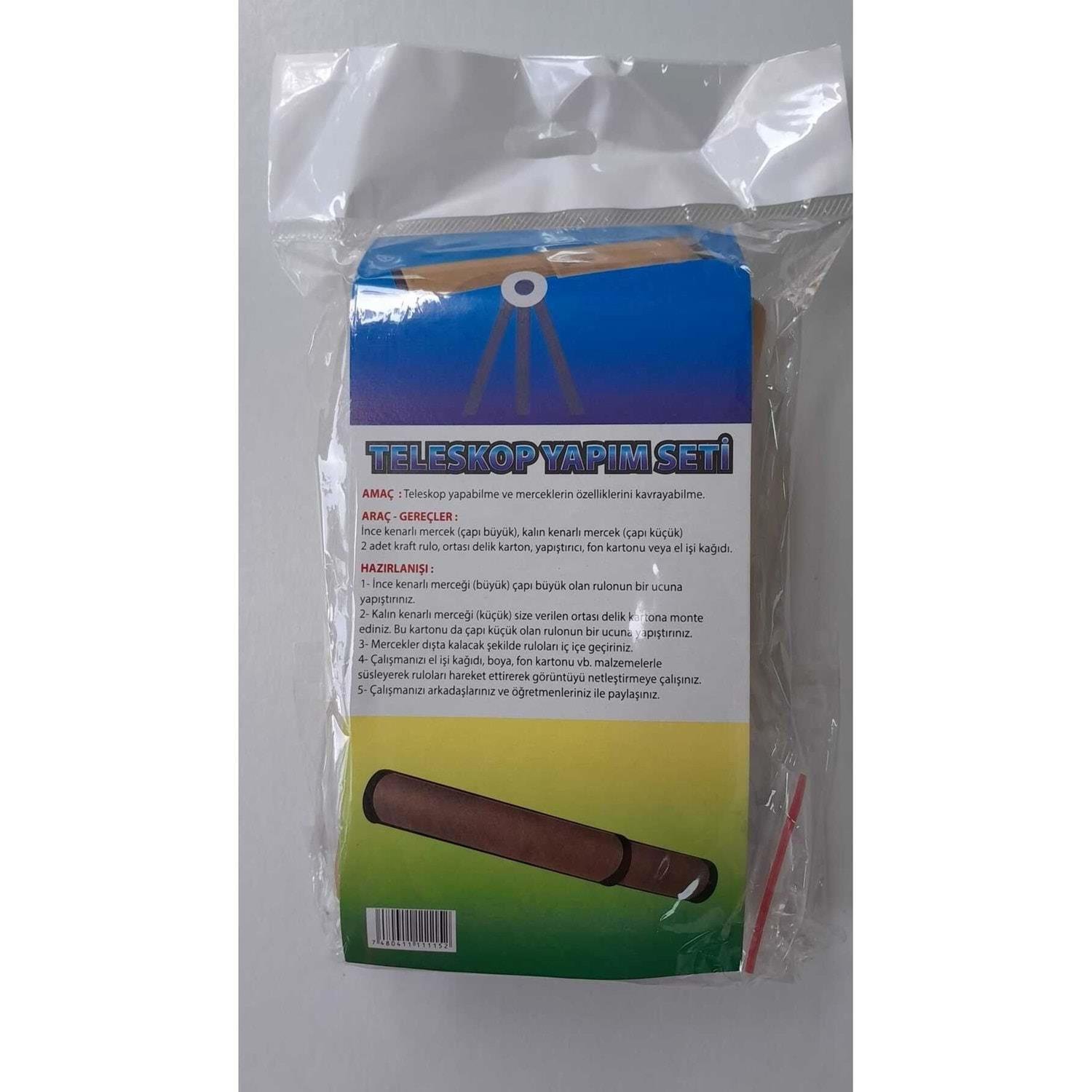 ROLU TELESKOP MODELİ SET