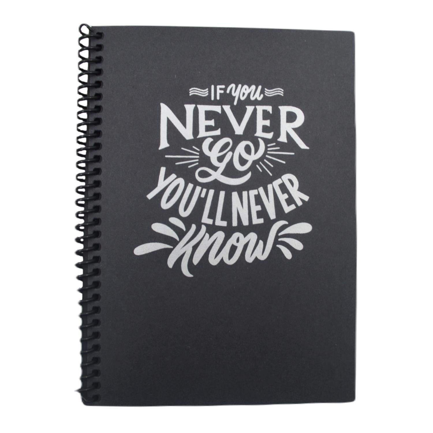 SİYAH DEFTER A6 SPRALLİ 