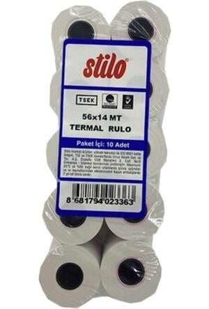 STİLO TERMAL RULO 56X14 10 lu