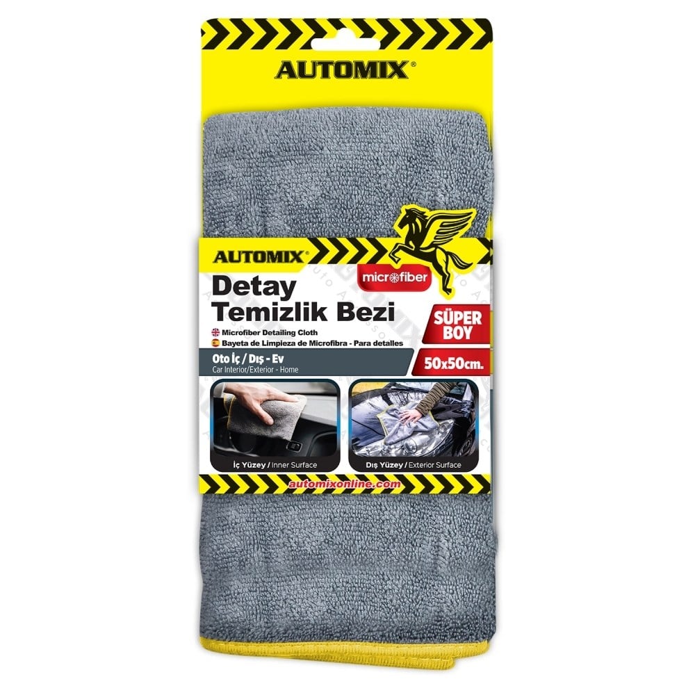 Automix Detay Temizlik Bezi Mikrofiber 50x50 cm 44525