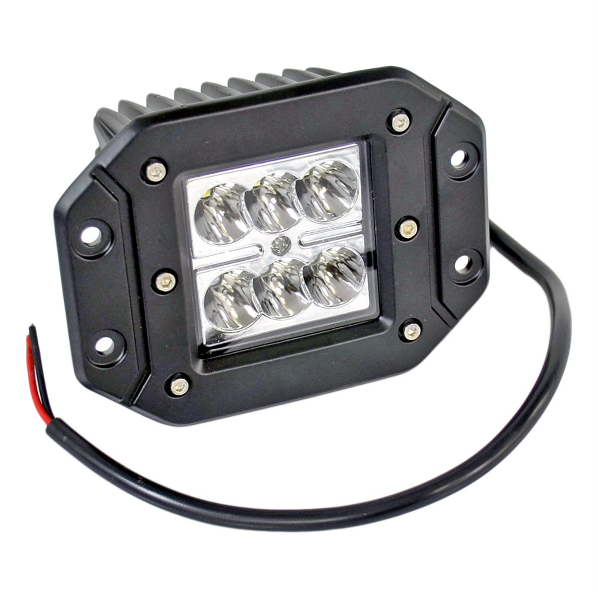 Carub 10-30V Projektör 6 Led SMD 18W 12x9 cm BR3010563