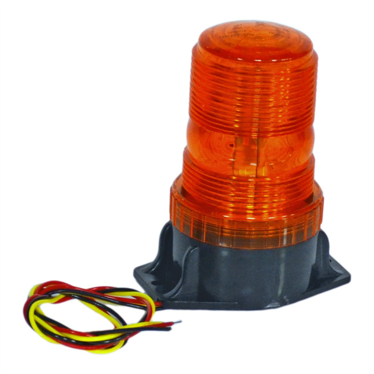 Carub 12-30V Tepe Lambası Monteli Ledli Çakar+Döner 3 Fonksiyonlu Sarı BR4202867