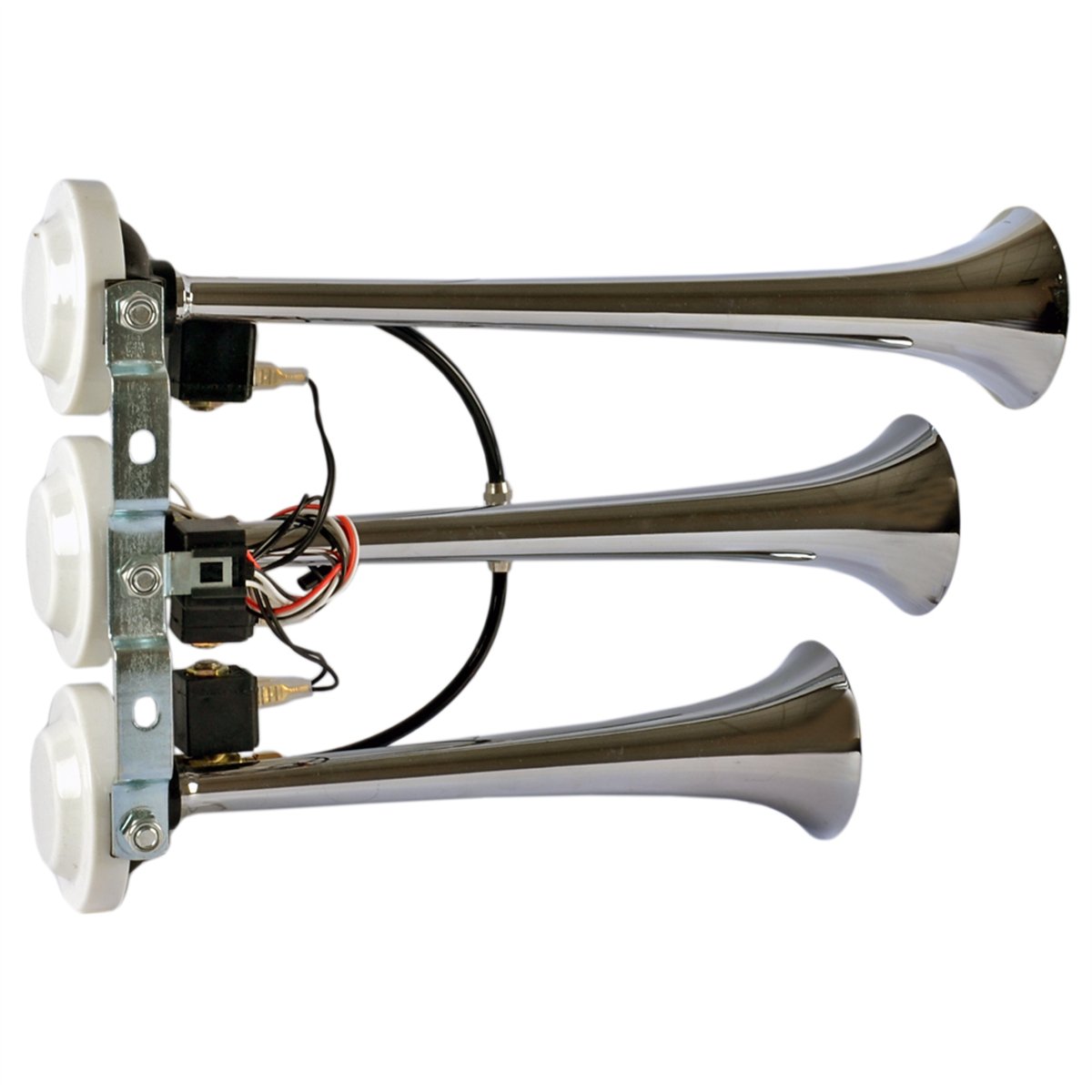 Carub 12V Havalı Korna 3 lü Elektrikli Krom BR2751580