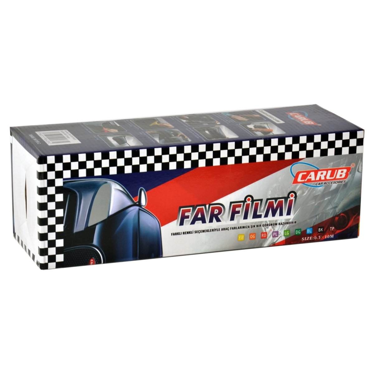 Carub Far Stop Filmi Siyah 30 cm x 10 mt BR1190466