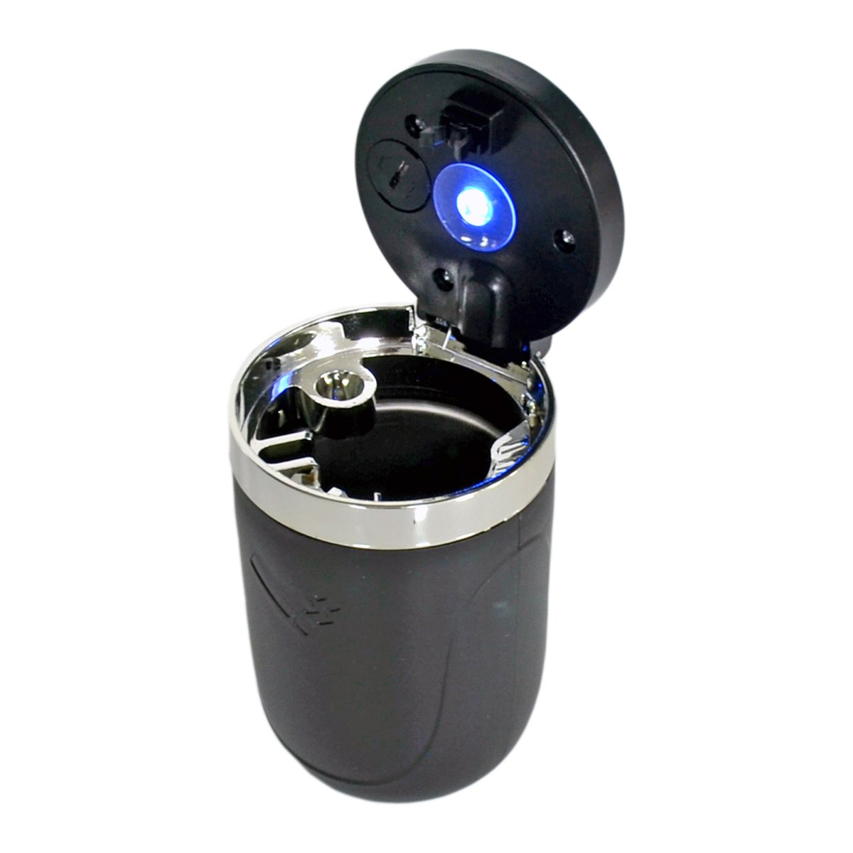 Carub Küllük Portatif Lüx Işıklı ABS Metal Aparatlı Siyah BR2944642